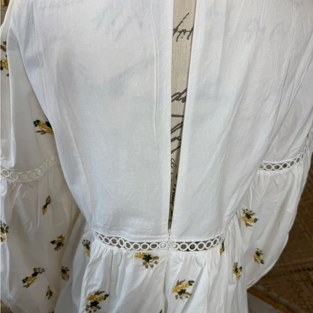 Baby Doll Embroidered Dress